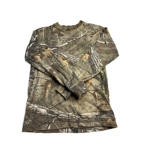 Game Winner Long‎ Sleeve Camo Shirt Youth Small Hunting Fishing Outdoor